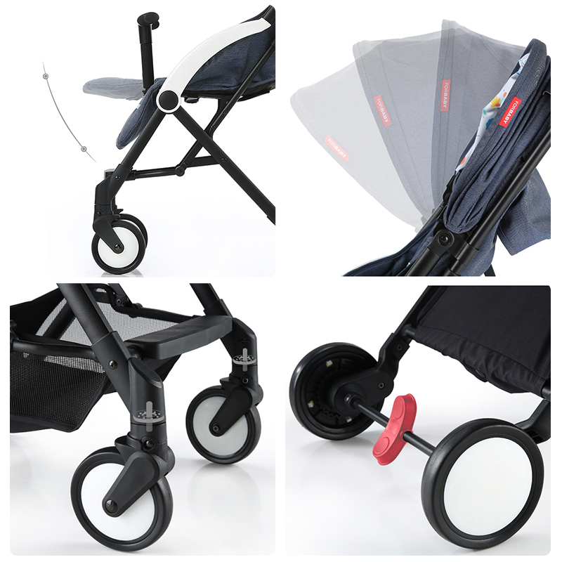 Baby Strollers Foldable Travel Trolley